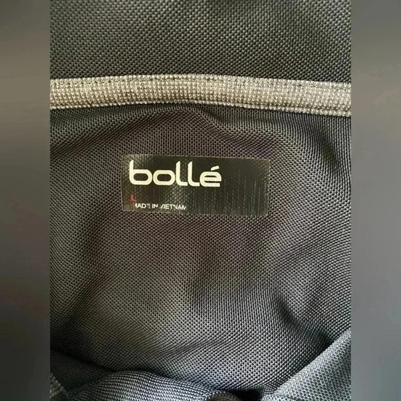 Bolle Men’s Polo Shirt Sz L Grey Casual Golf Tee Lightweight Breathable Active - Picture 5 of 11